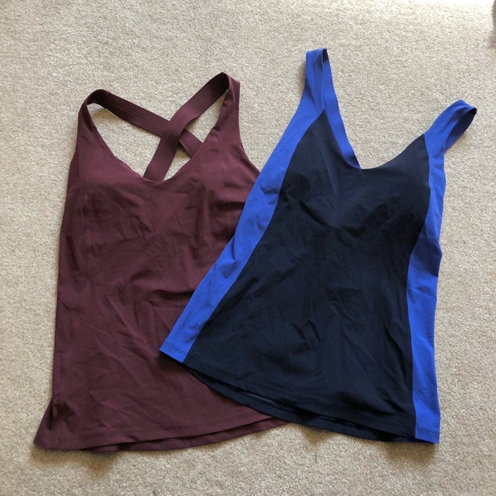 lululemon work out tanks!